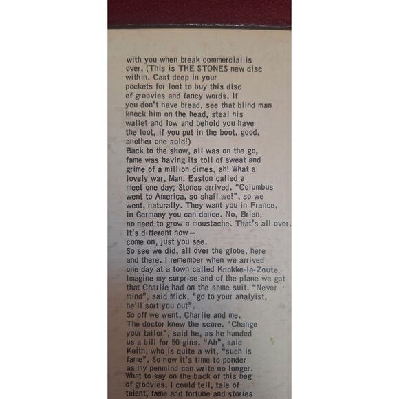 The Rolling Stones Now! LP– London PS420 Stereo Gold Medal Reissue 1976 VG+ VG++ - Picture 10 of 13